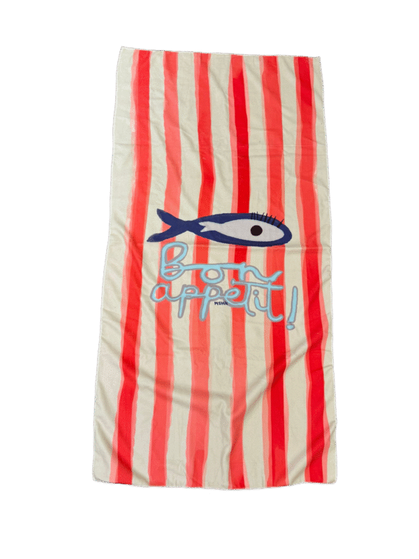 Bon Appetit Beach Towel