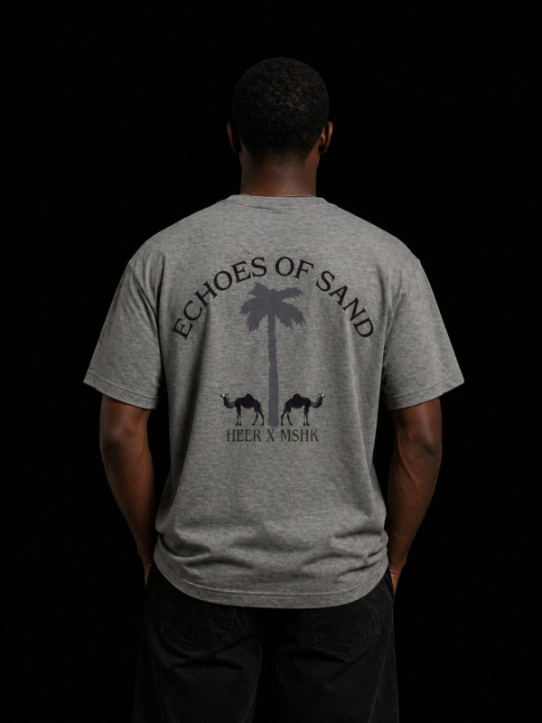 Mshk X Heer  Grey T-Shirt