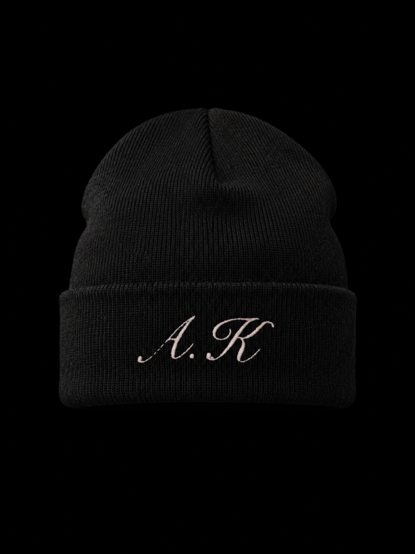 Black Beanie/ Customized